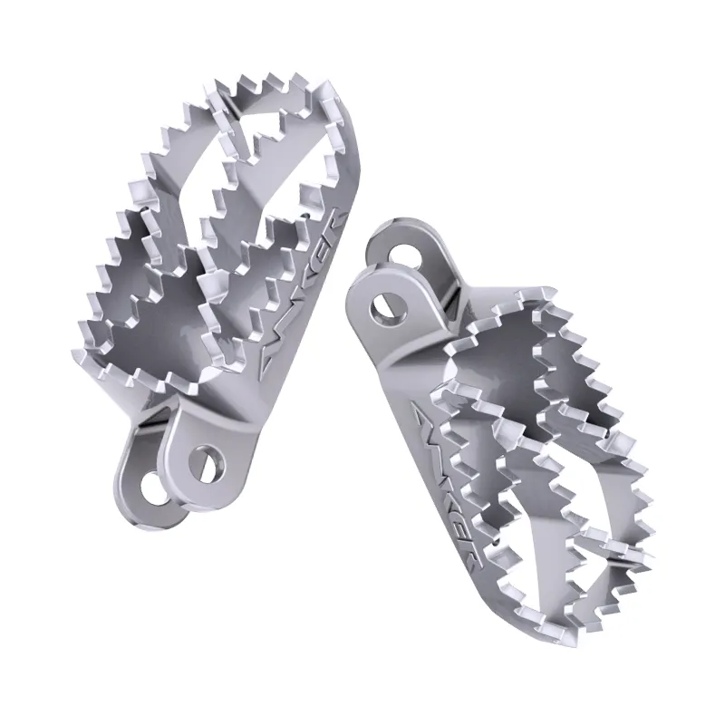 Pedaleira Inox Polido - KLX 300/300R/300SW